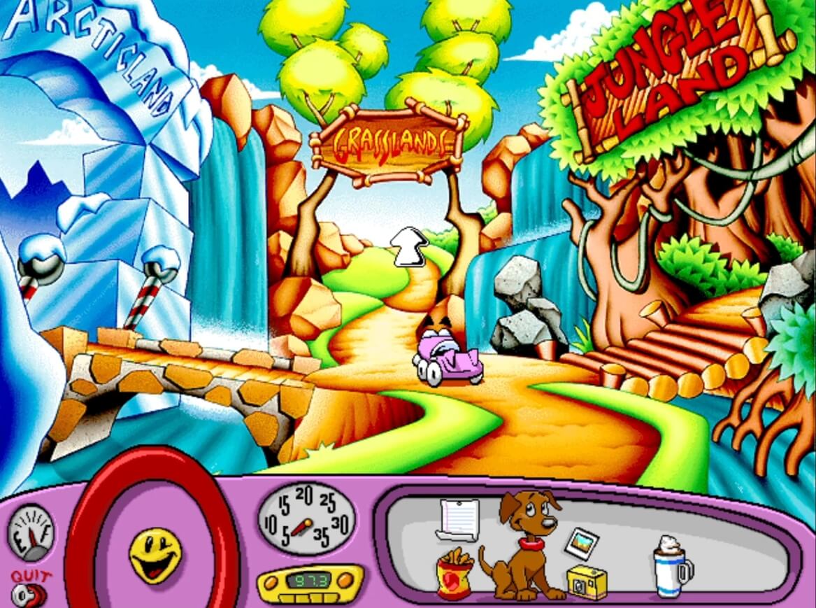 Putt-Putt Saves the Zoo - геймплей игры Windows